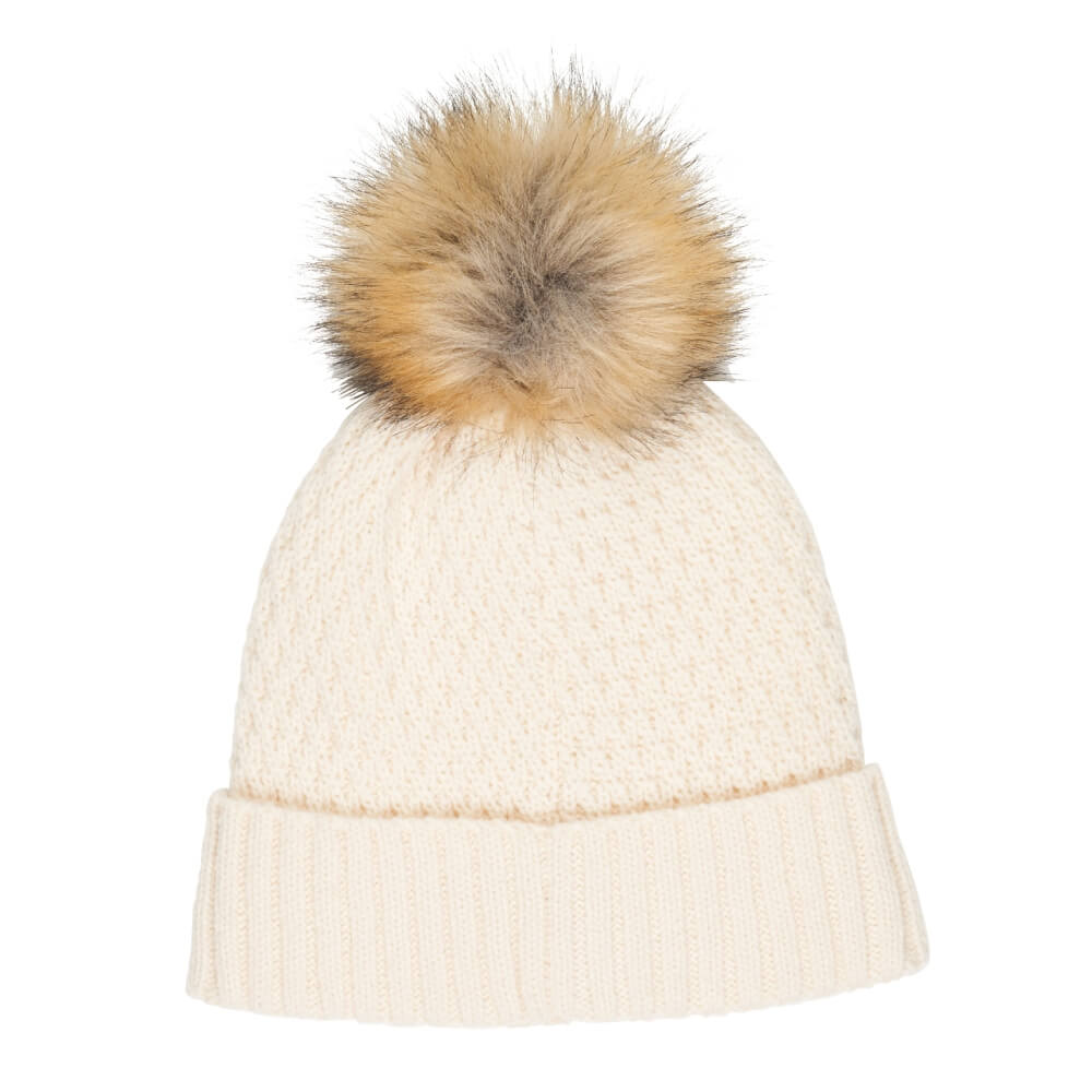 Callaway Pom Pom Beanie Lue Dame Hvit