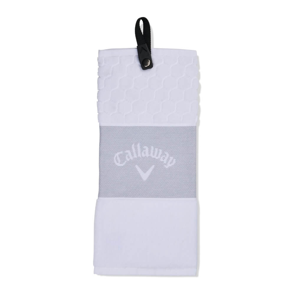 Callaway Tri-Fold Håndkle Hvit