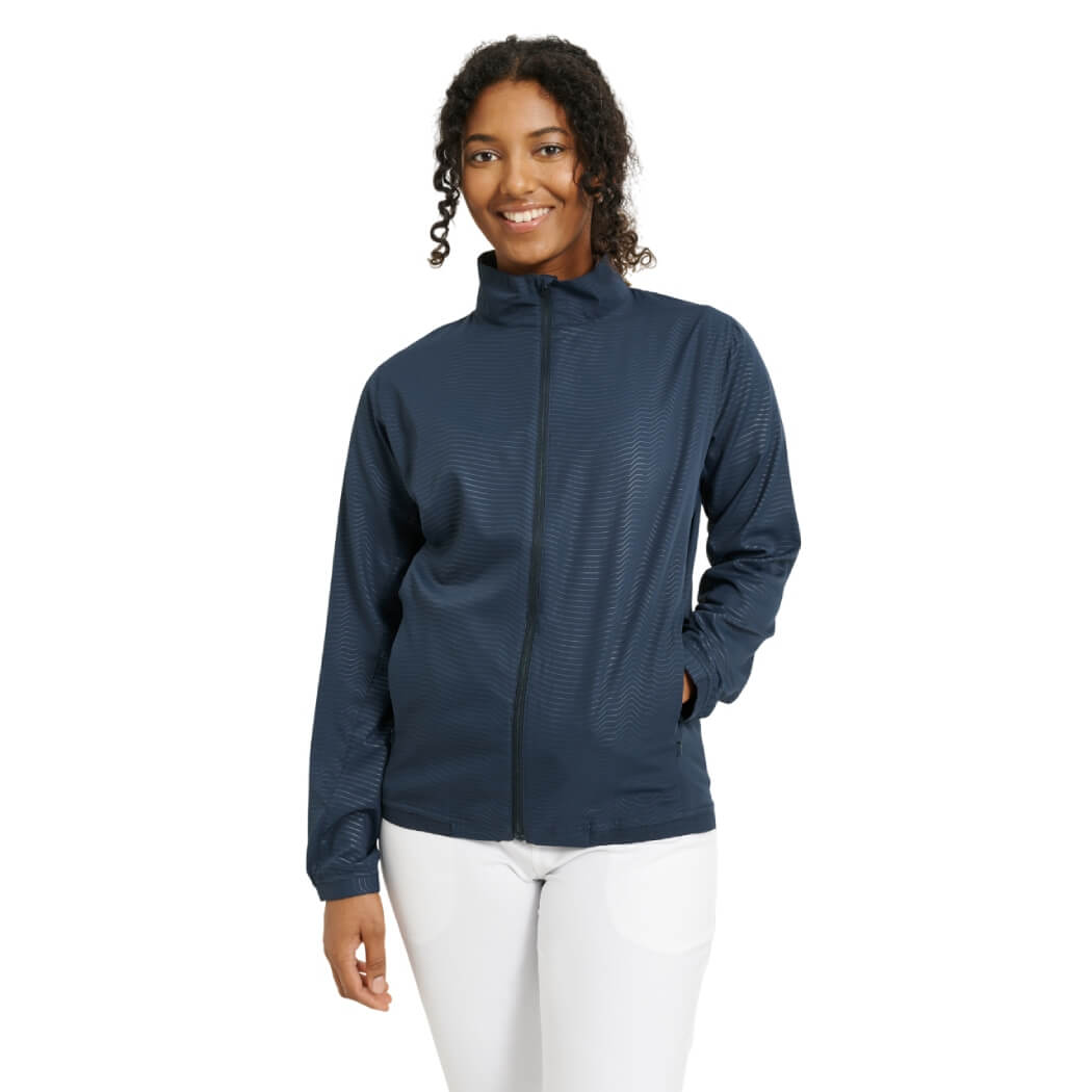 Abacus Lenark Stretch Vindjakke Dame Navy