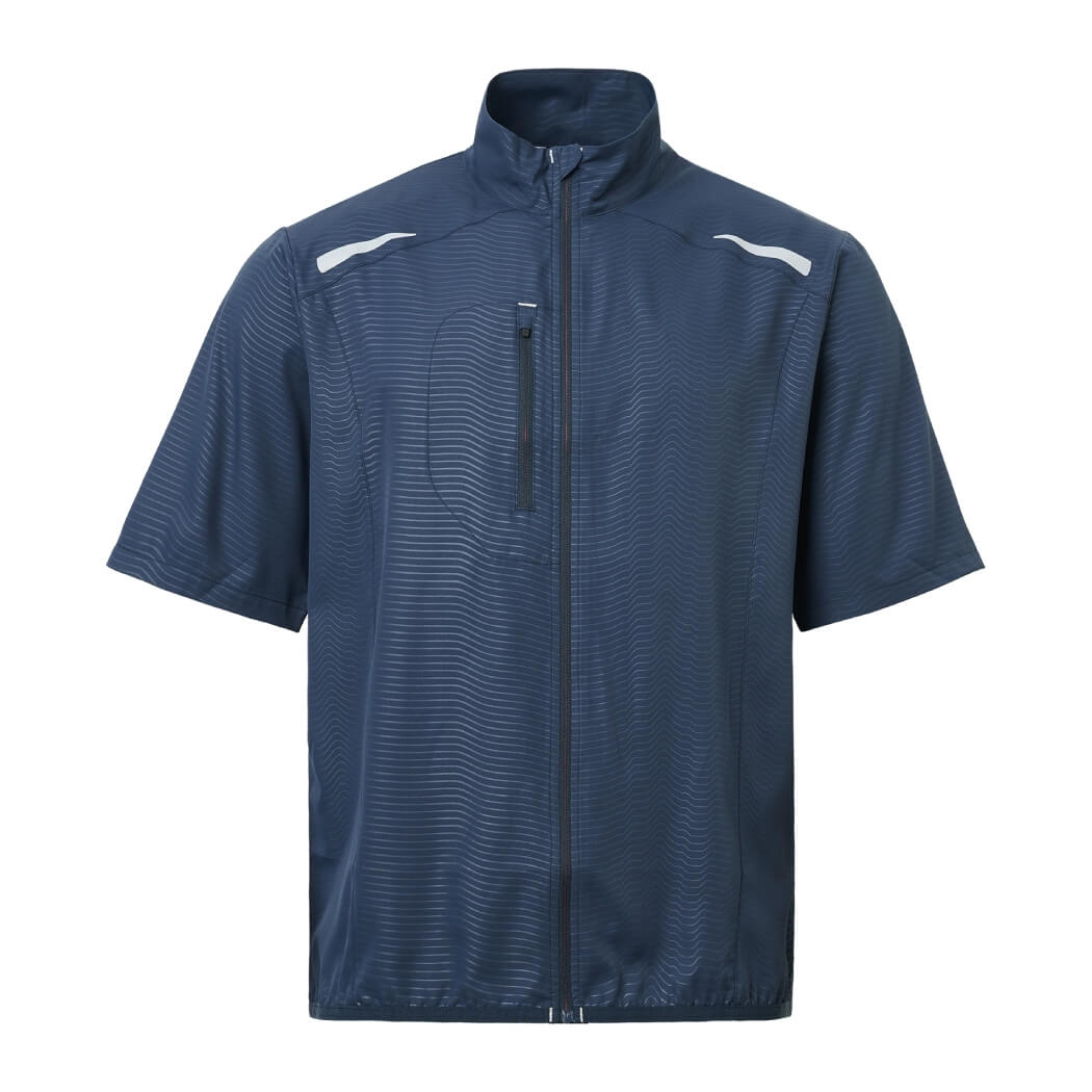 Abacus Lenark Stretch Vindskjorte Herre Navy