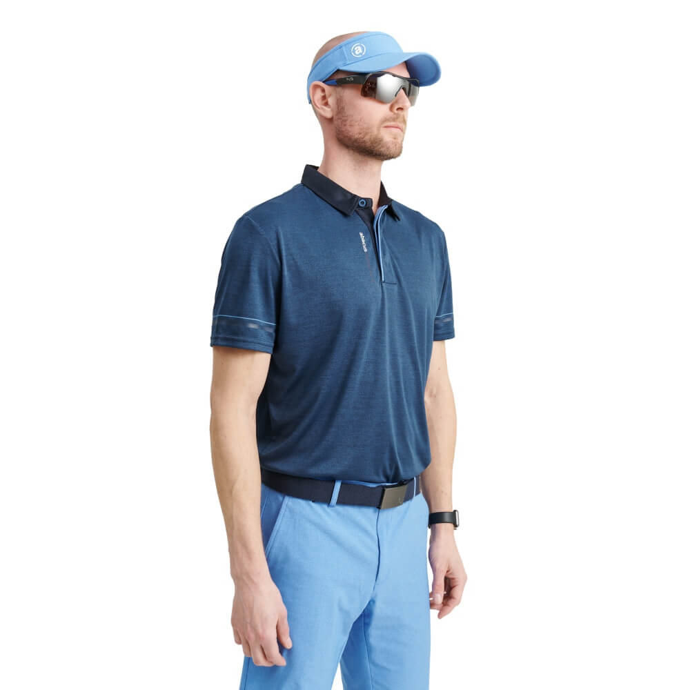 Abacus Monterey Pique Herre Navy