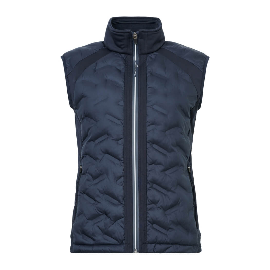 Abacus Portrush Hybrid Vest Dame Navy