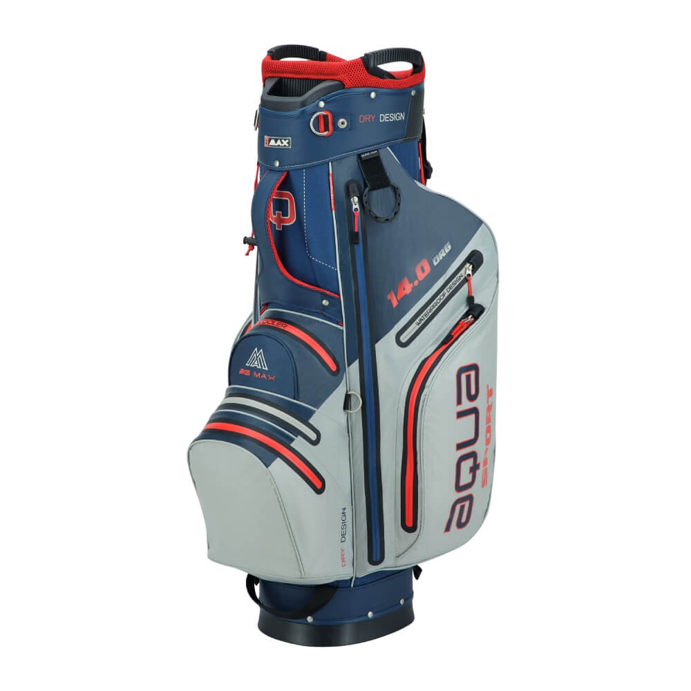 Big Max Aqua Sport 3 Trallebag Navy/Grå/Rød