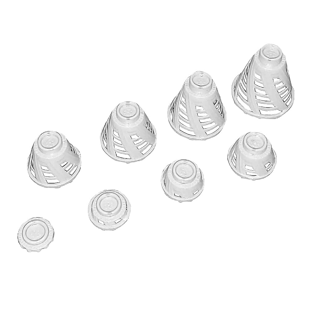 BirTee Pro Speed Golfpegger 8-Pack Hvit