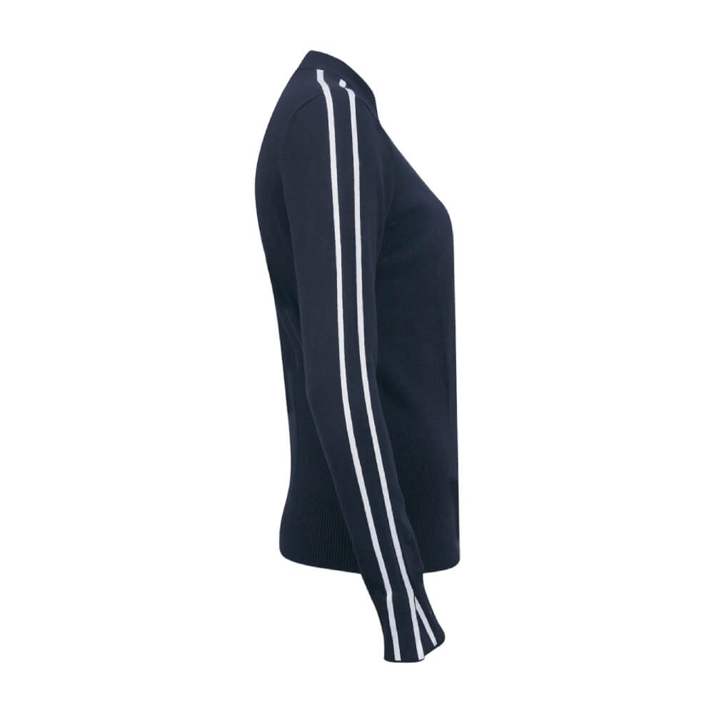Callaway Striped Genser Dame Navy