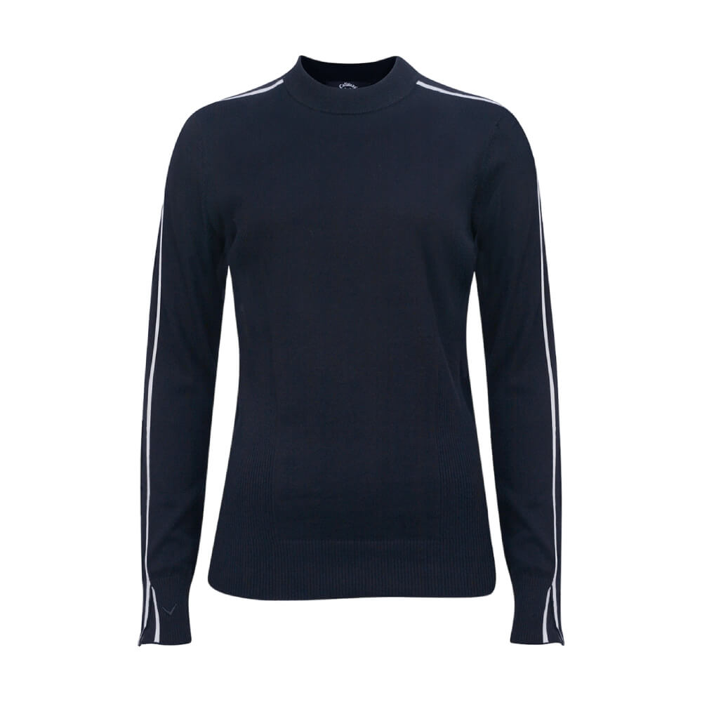 Callaway Striped Genser Dame Navy