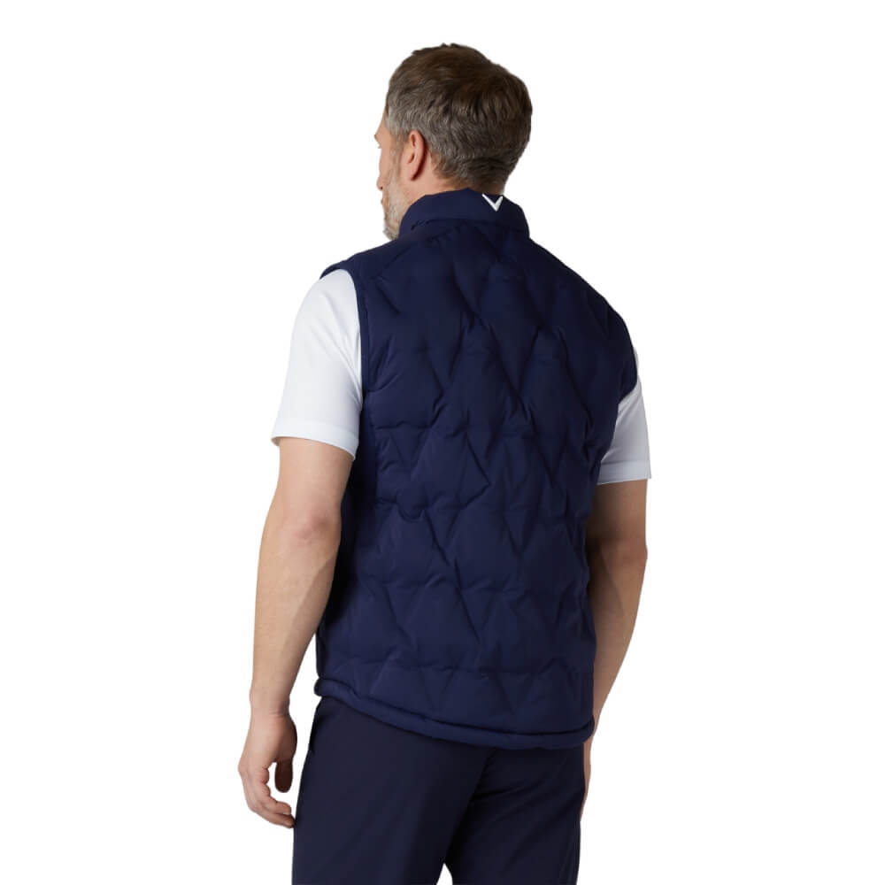 Callaway Chev Quilted Vest Herre Navy