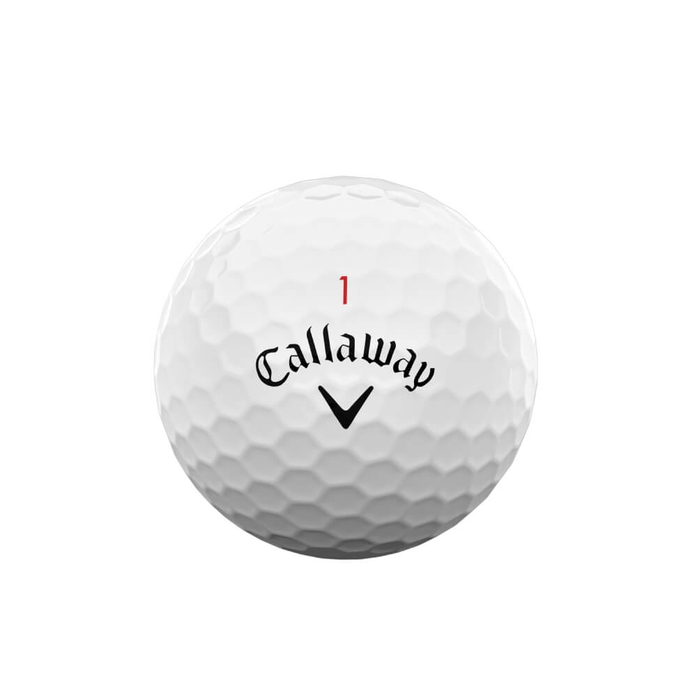 Callaway Chrome Soft Golfball Hvit
