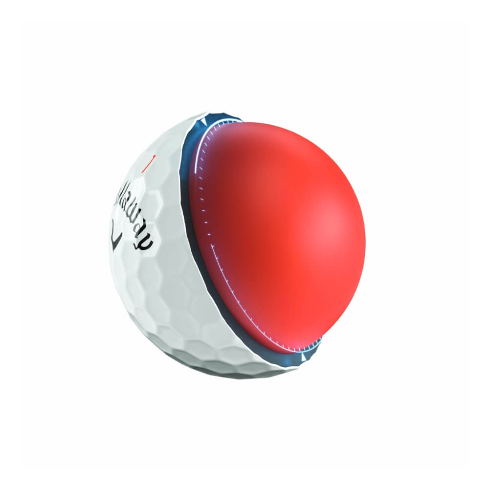 Callaway Chrome Soft Golfball Hvit
