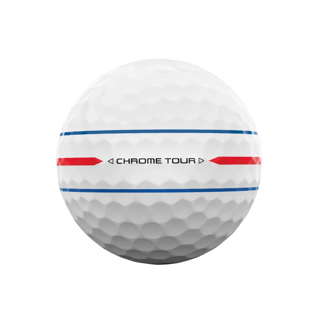 Callaway Chrome Tour 360 Triple Track Golfball Hvit