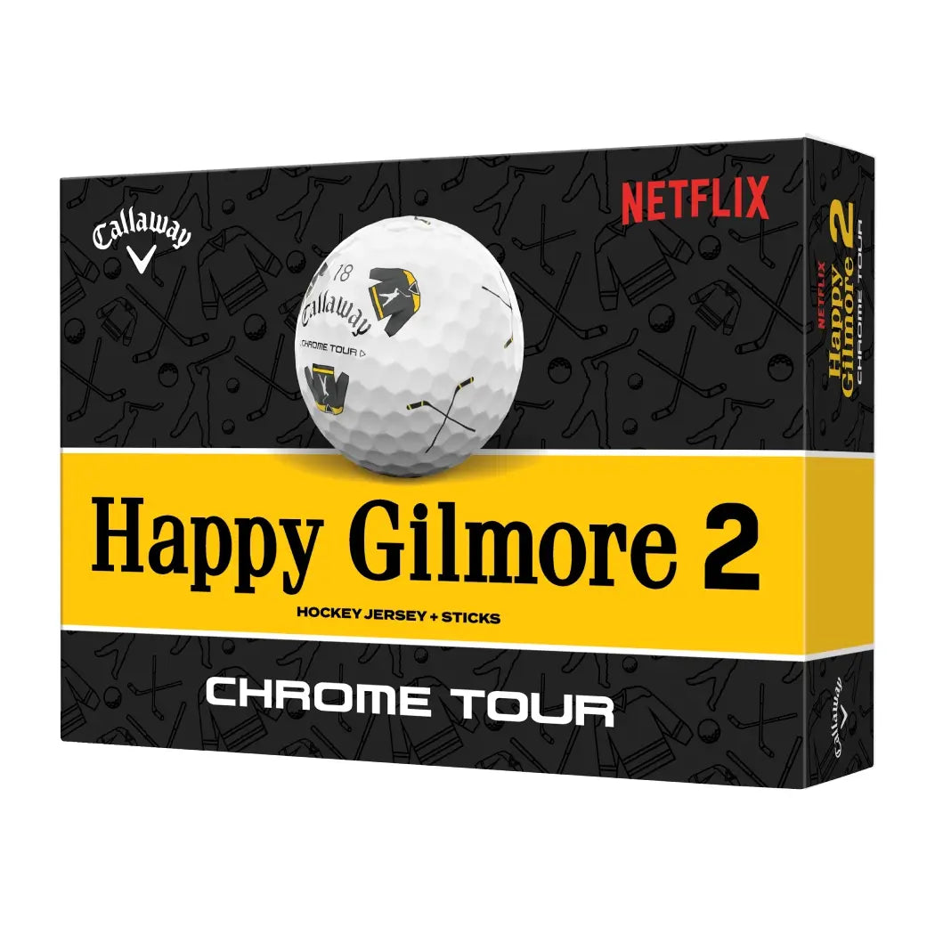 Callaway Chrome Tour Golfball Happy Gilmore 2