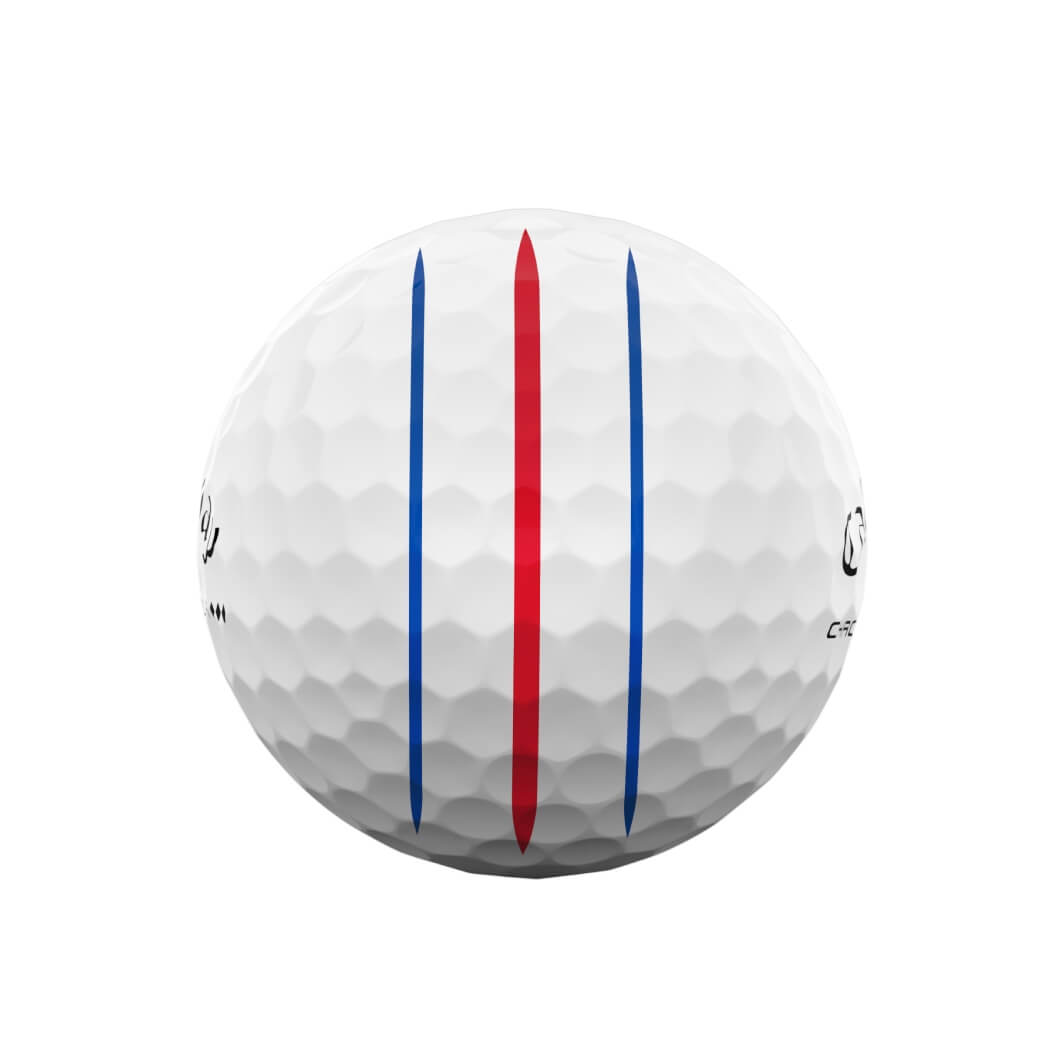 Callaway Chrome Tour Triple Diamond Triple Track Golfball Hvit