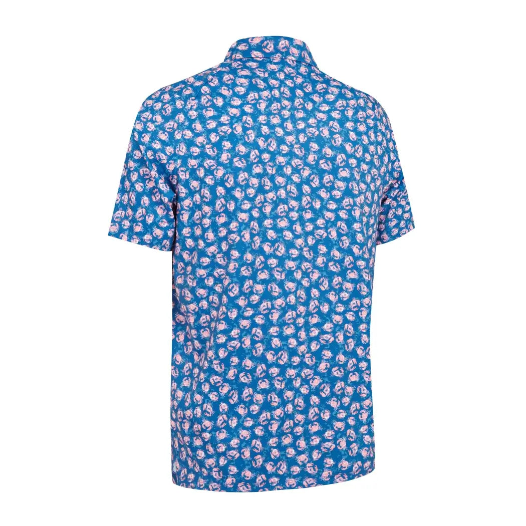 Callaway Crab Novelty Pique Herre Blå