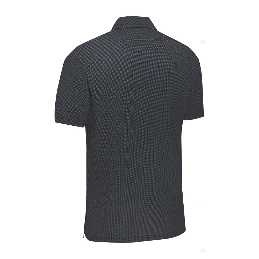 Callaway Gingham Pique Herre Sort