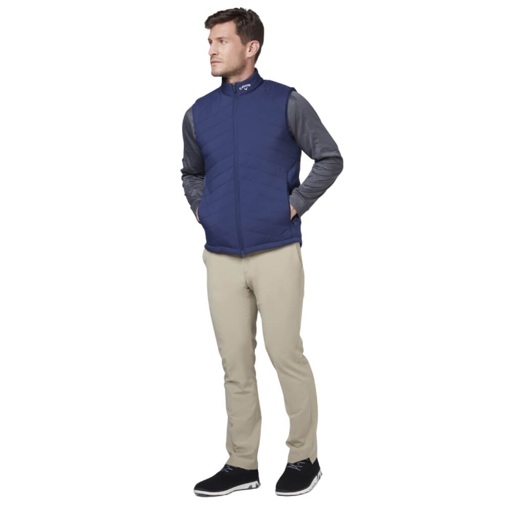 Callaway Primaloft Quilted Vest Herre Navy