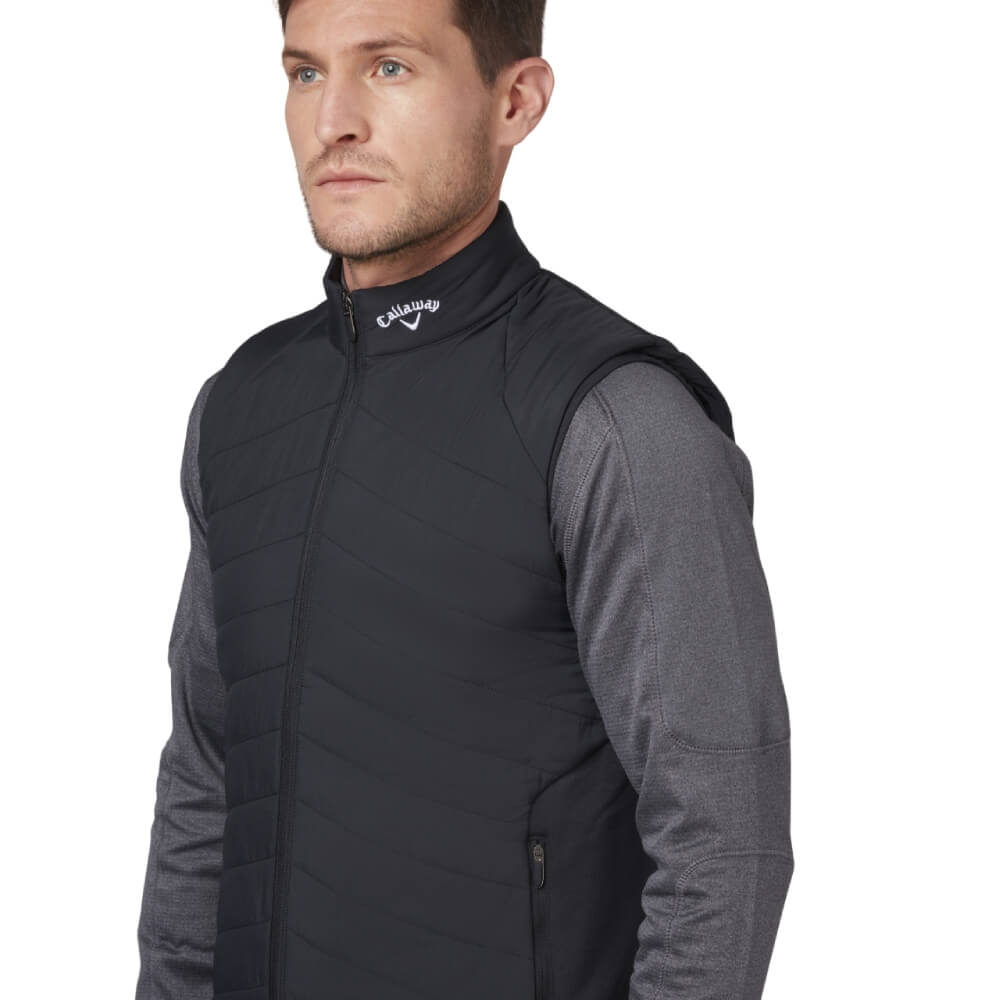 Callaway Primaloft Quilted Vest Herre Sort