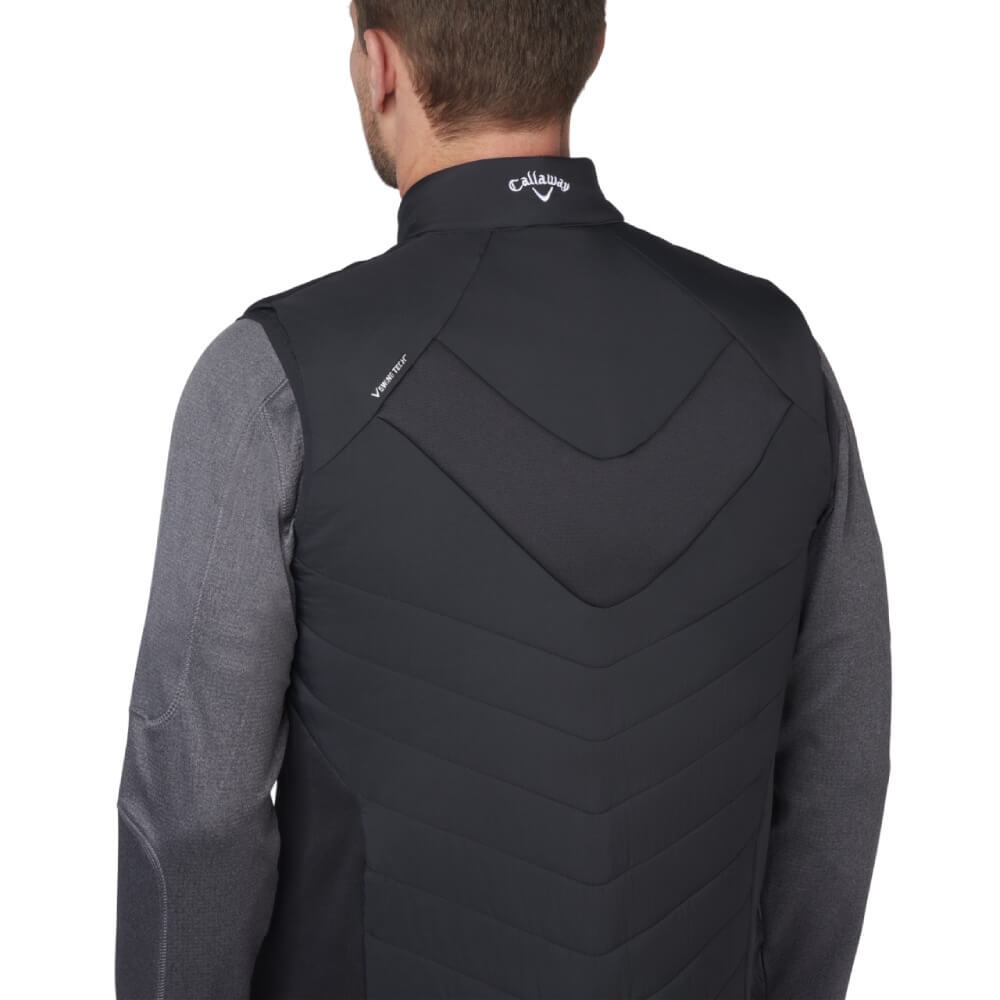 Callaway Primaloft Quilted Vest Herre Sort