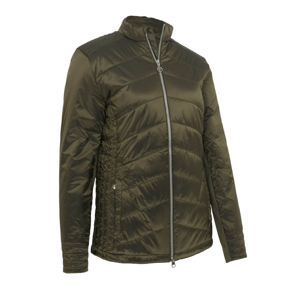 Callaway Quilted Jakke Dame Grønn