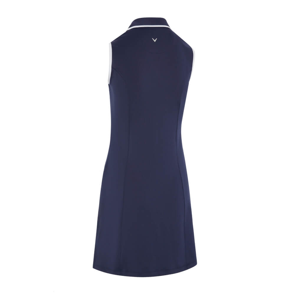Callaway Solid Sleeveless Kjole Dame Navy