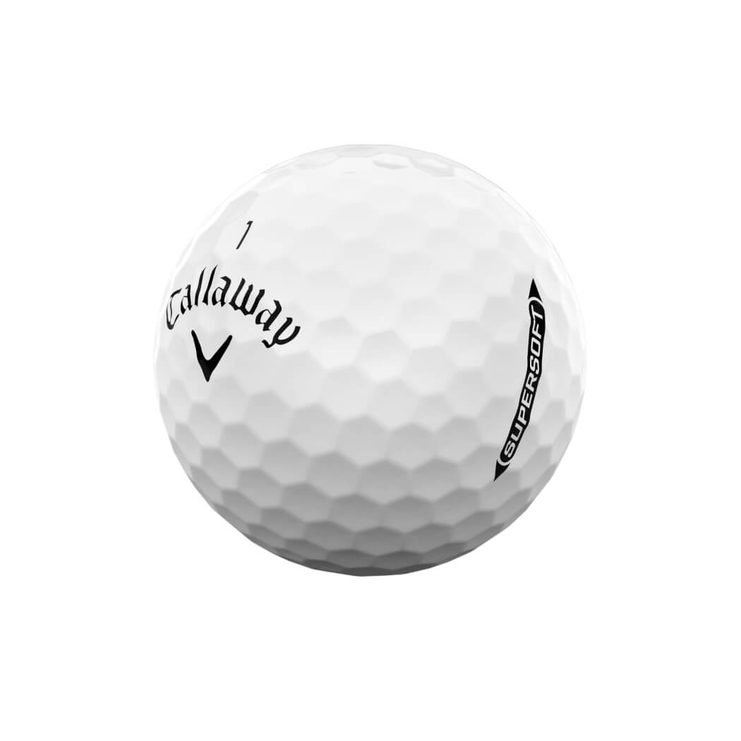 Callaway Supersoft Golfball Hvit