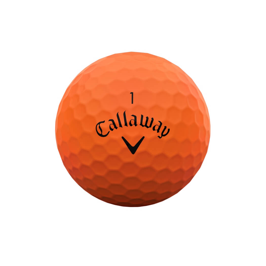 Callaway Supersoft Golfball Orange