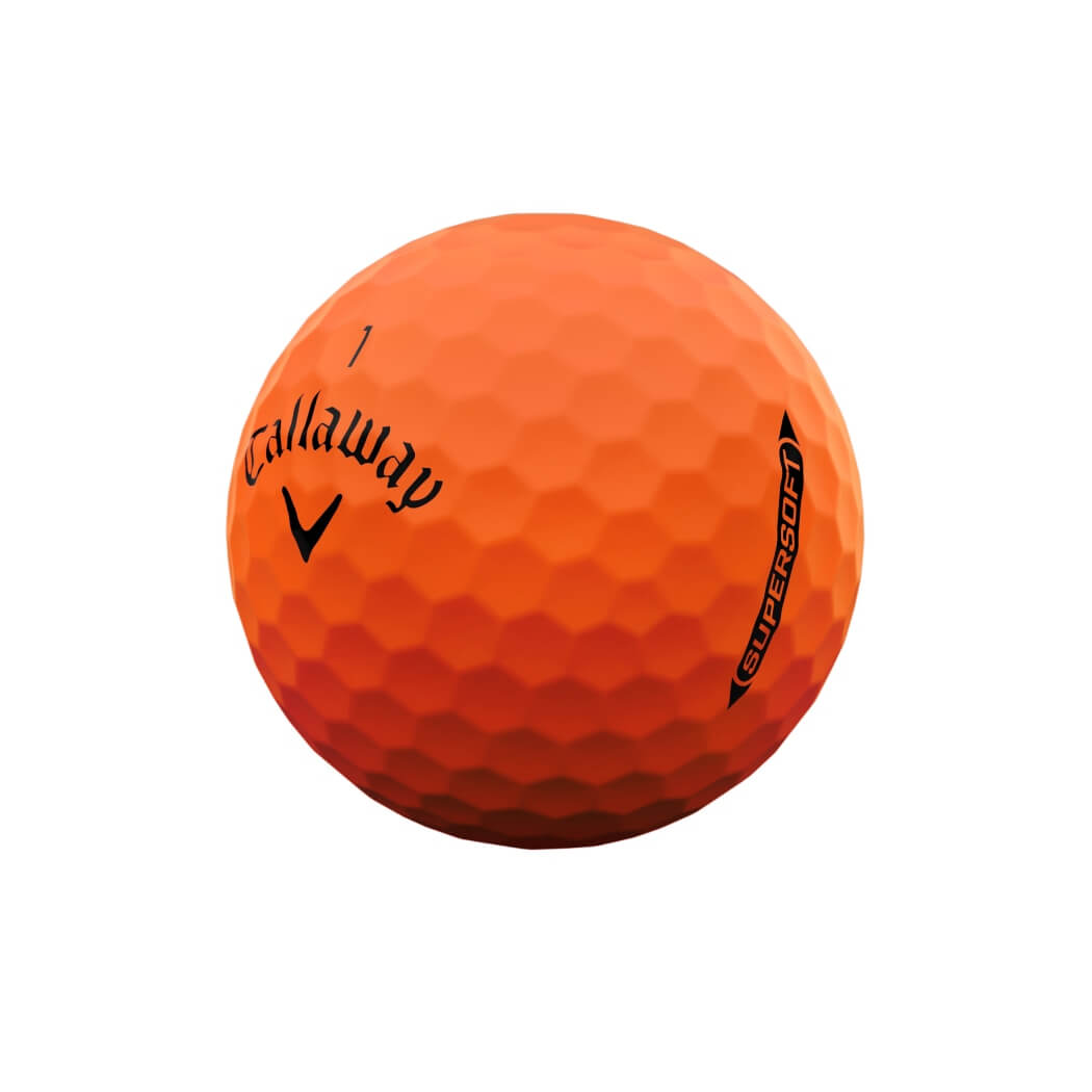 Callaway Supersoft Golfball Orange