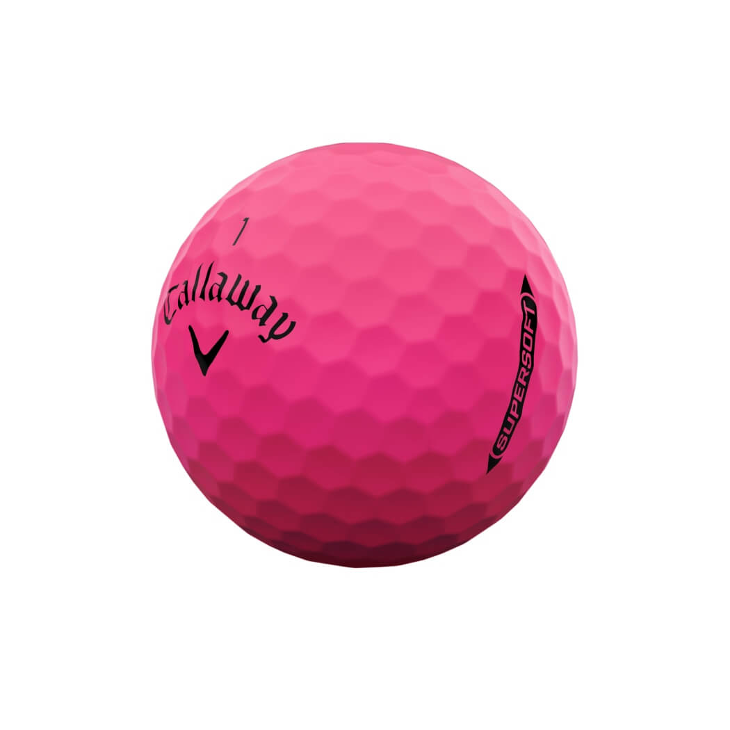 Callaway Supersoft Golfball Rosa