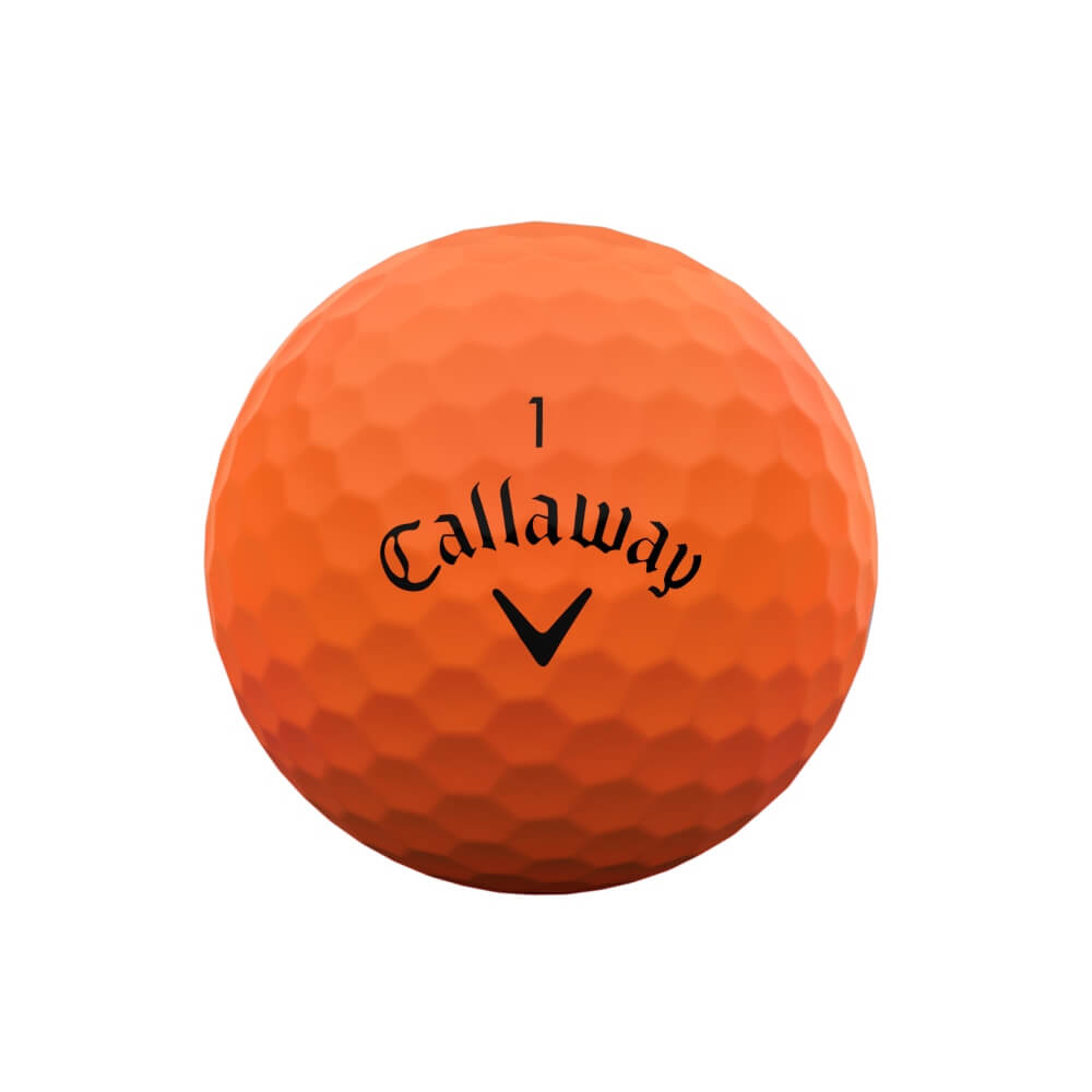 Callaway Supersoft Golfball Orange