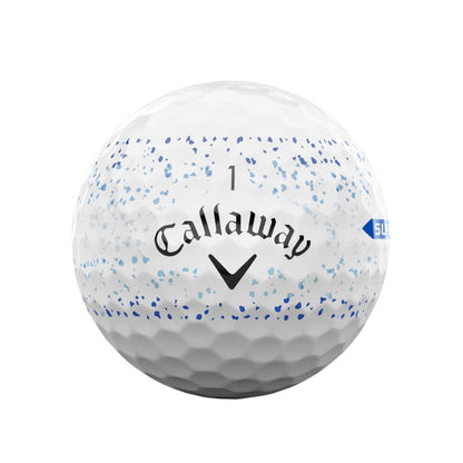 Callaway Supersoft Splatter Golfball Blå