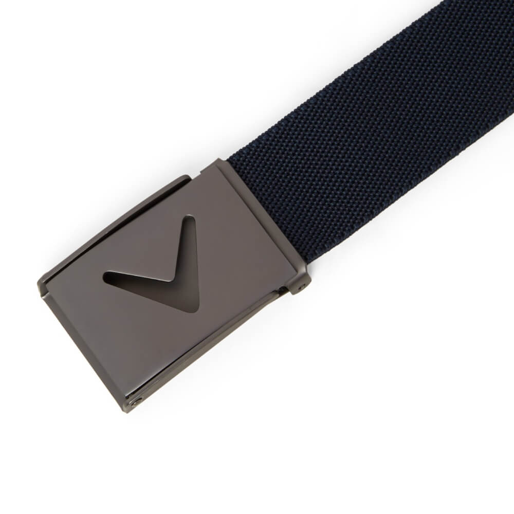 Callaway V-logo Stretch Web Belte Navy