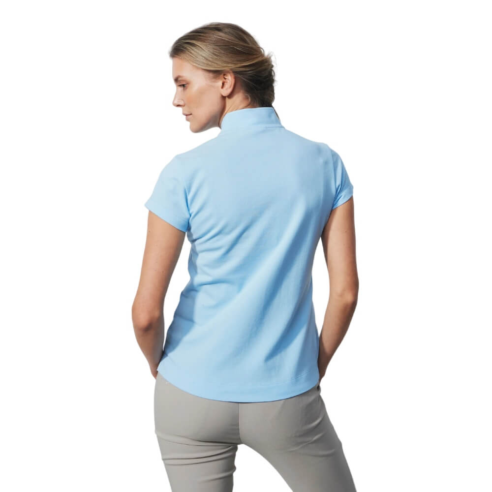 Daily Sports Kim SS Pique Dame Blå