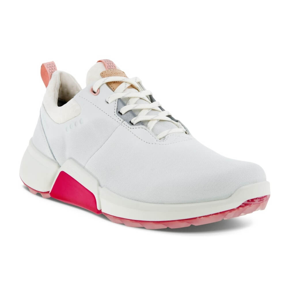 Ecco Biom H4 Golfsko Dame Hvit/Rosa
