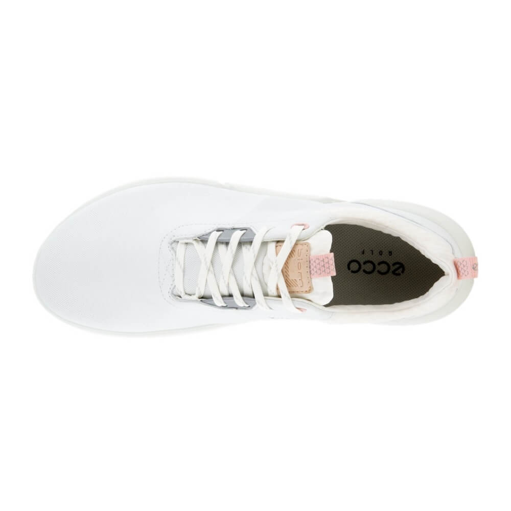 Ecco Biom H4 Golfsko Dame Hvit/Rosa