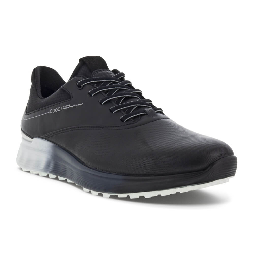 Ecco S-Three Golfsko Herre Sort