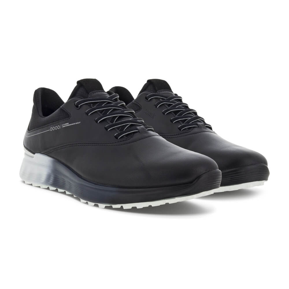 Ecco S-Three Golfsko Herre Sort