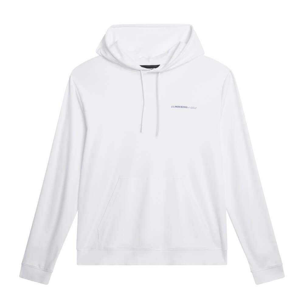 J.Lindeberg Roland Hoodie Herre Hvit