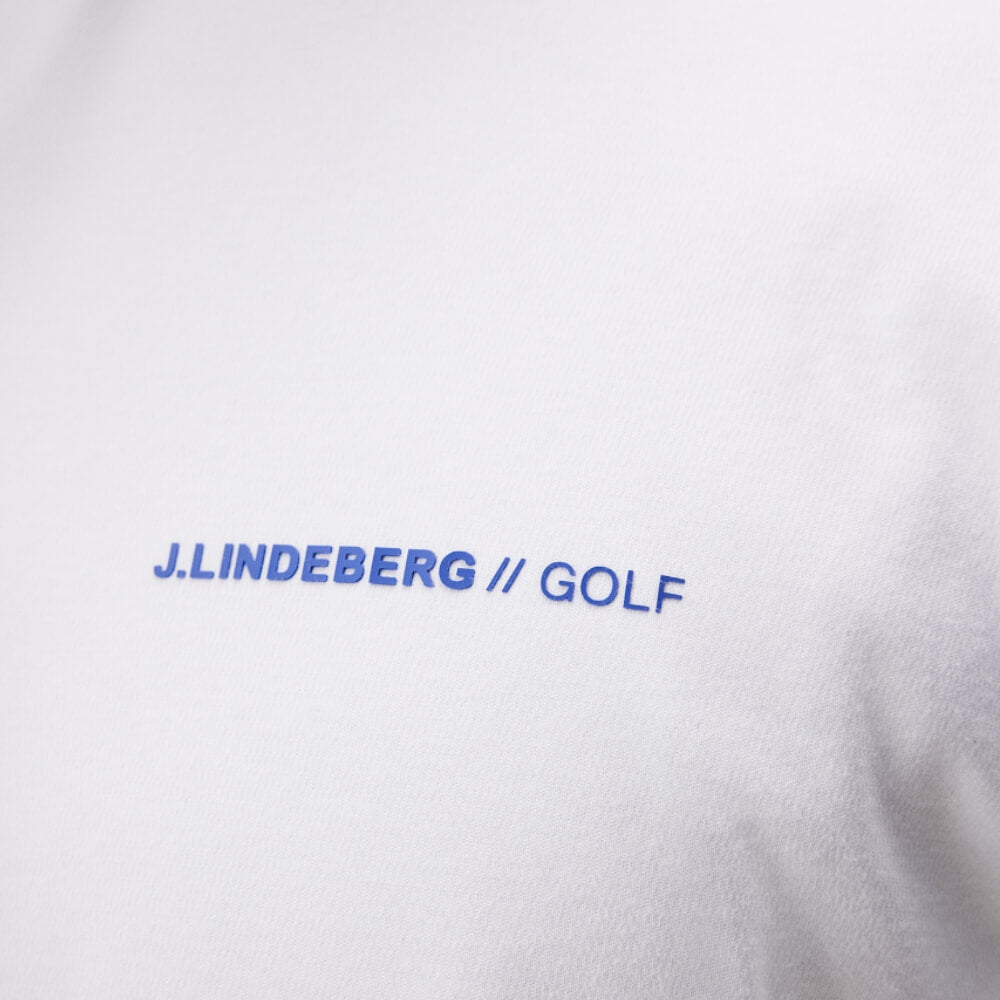J.Lindeberg Roland Hoodie Herre Hvit