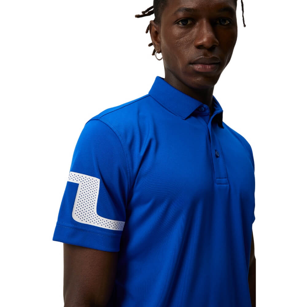 J.Lindeberg Heath Regular Fit Pique Herre Surf The Web