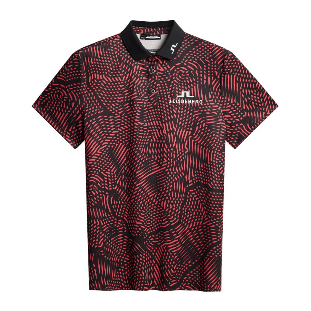 J.Lindeberg KV Tour Pique Herre Masters Pink