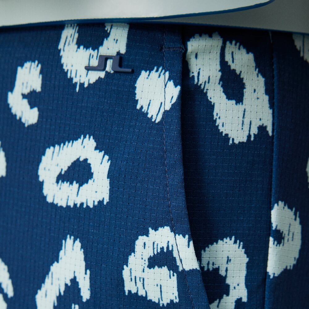 J.Lindeberg Tim Print Shorts Herre Navy