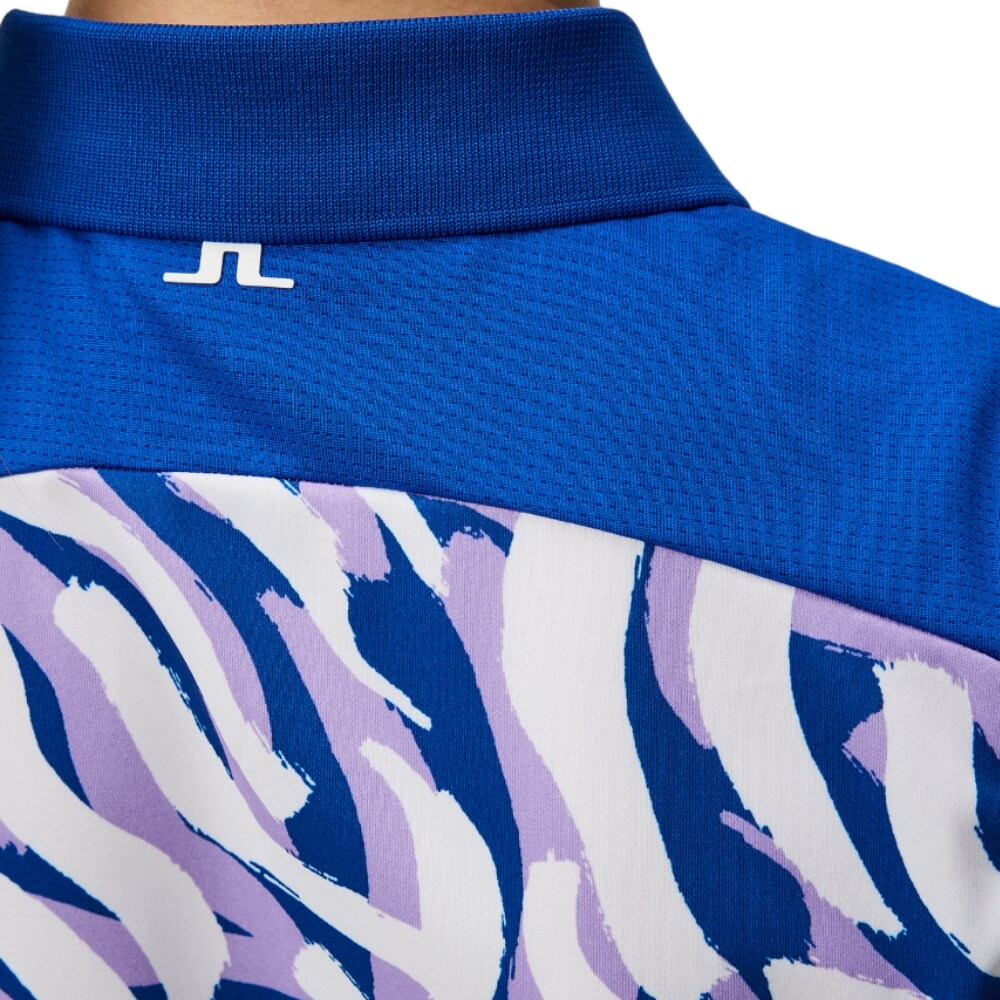 J.Lindeberg Annie Pique Dame Purple Painted Zebra