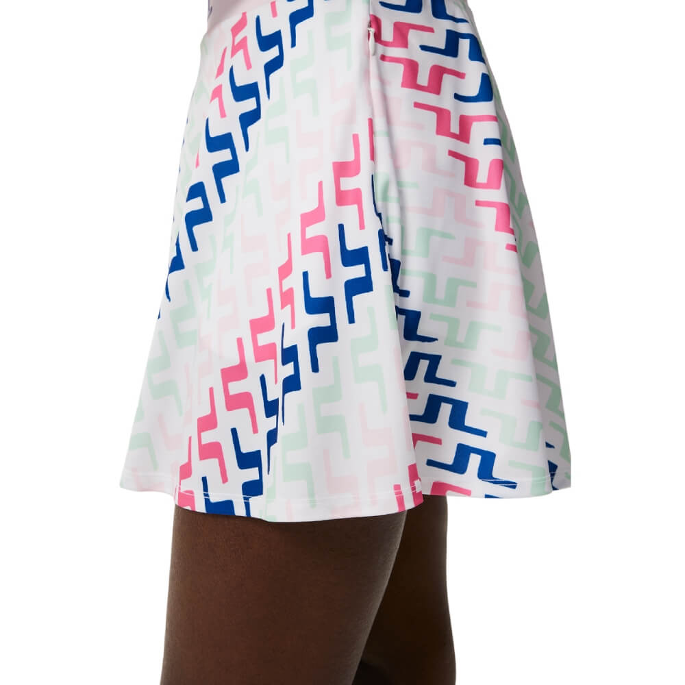 J.Lindeberg Joline Print Skjørt Dame Pink Painted Bridge