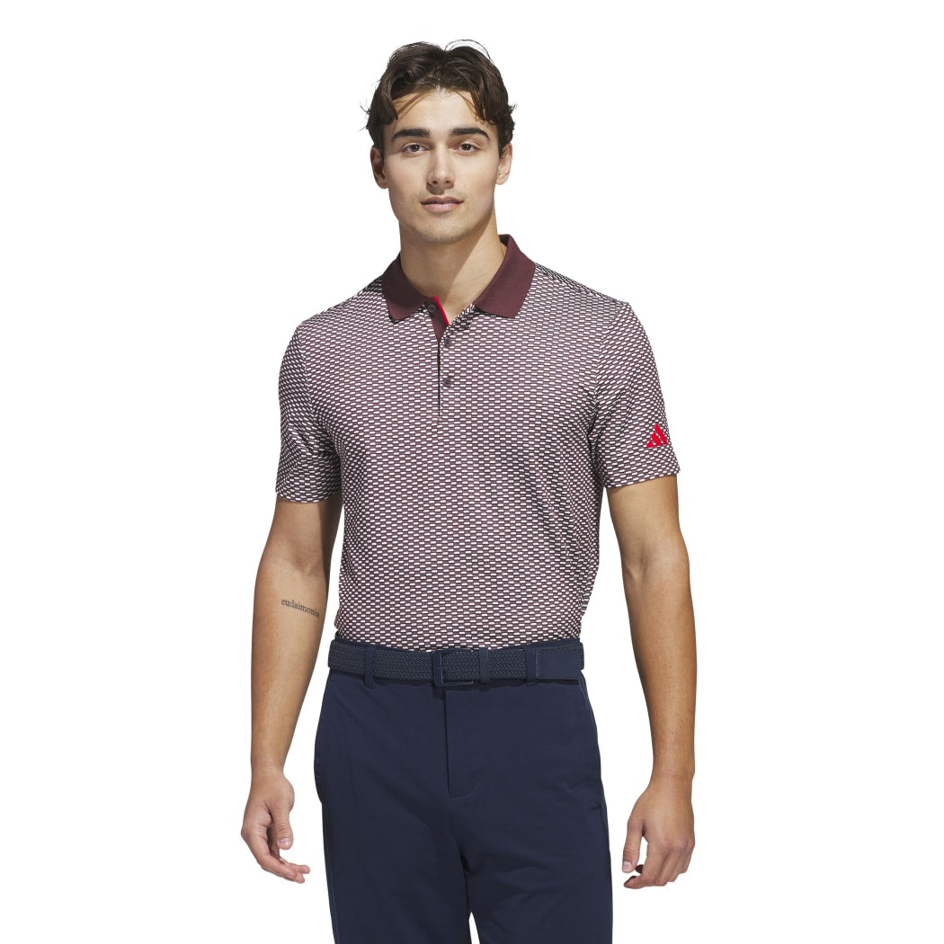 Adidas Beyond The Course Pique Herre Rød