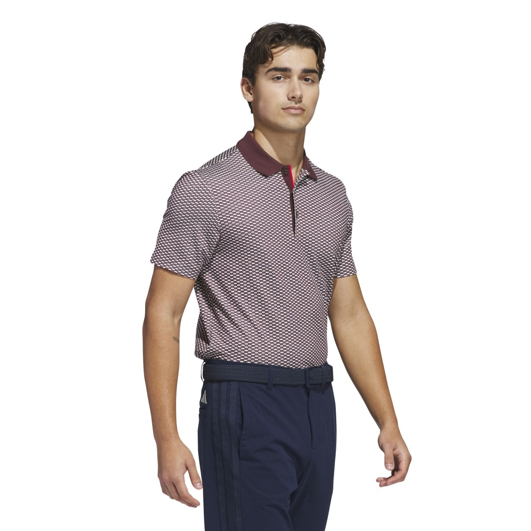 Adidas Beyond The Course Pique Herre Rød