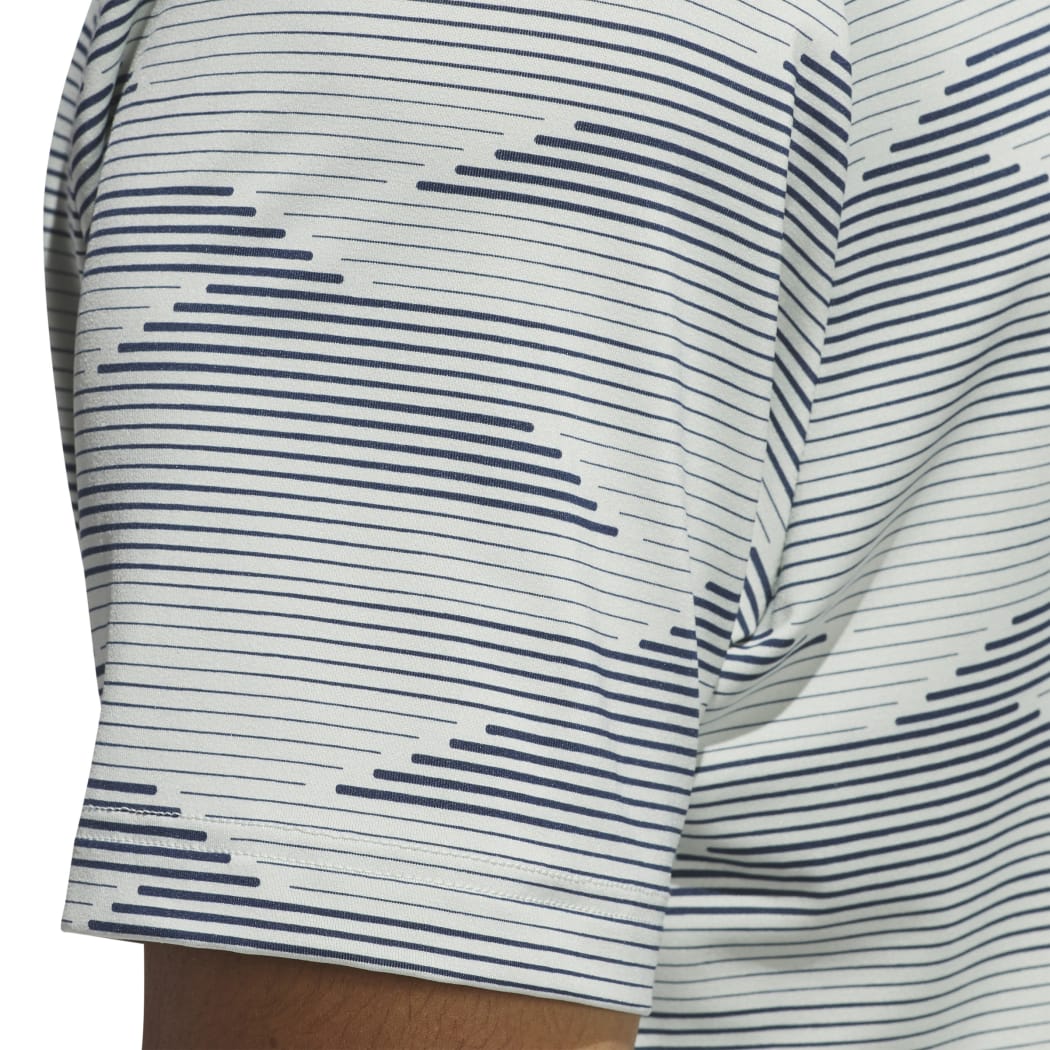 Adidas Ultimate365 Speed Stripe Pique Herre Grå