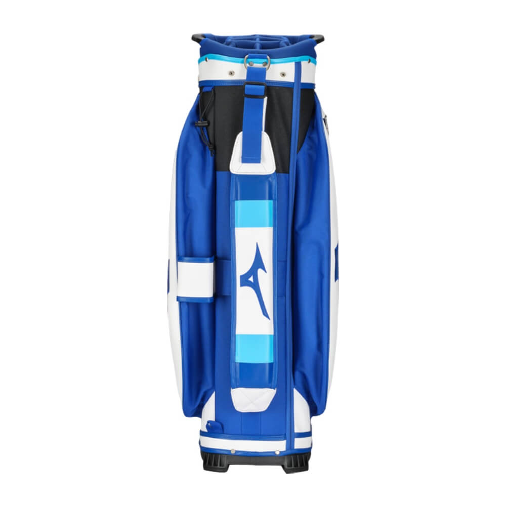 Mizuno Tour Trallebag Hvit/Blå