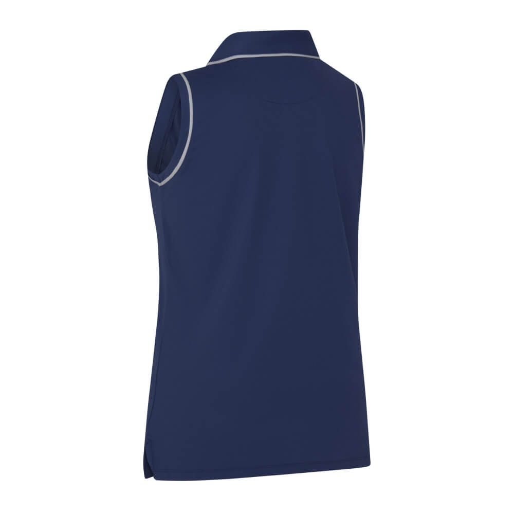 Original Penguin Sleeveless Veronica Pique Dame Navy