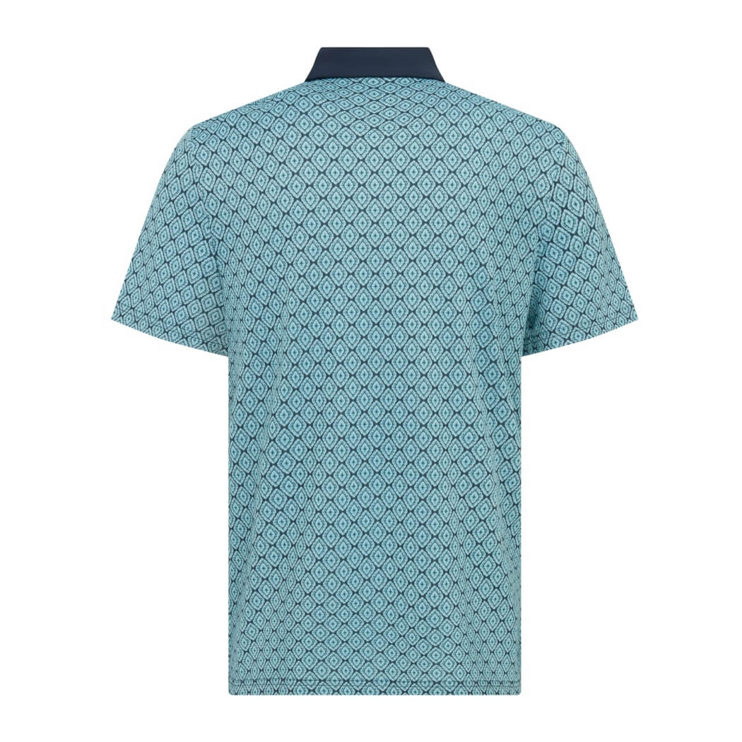 Original Penguin Bohemian Jacquard Pique Herre Navy