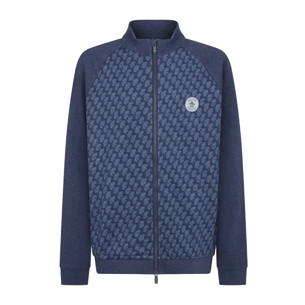 Original Penguin Heritage Knit Track Jakke Herre Navy