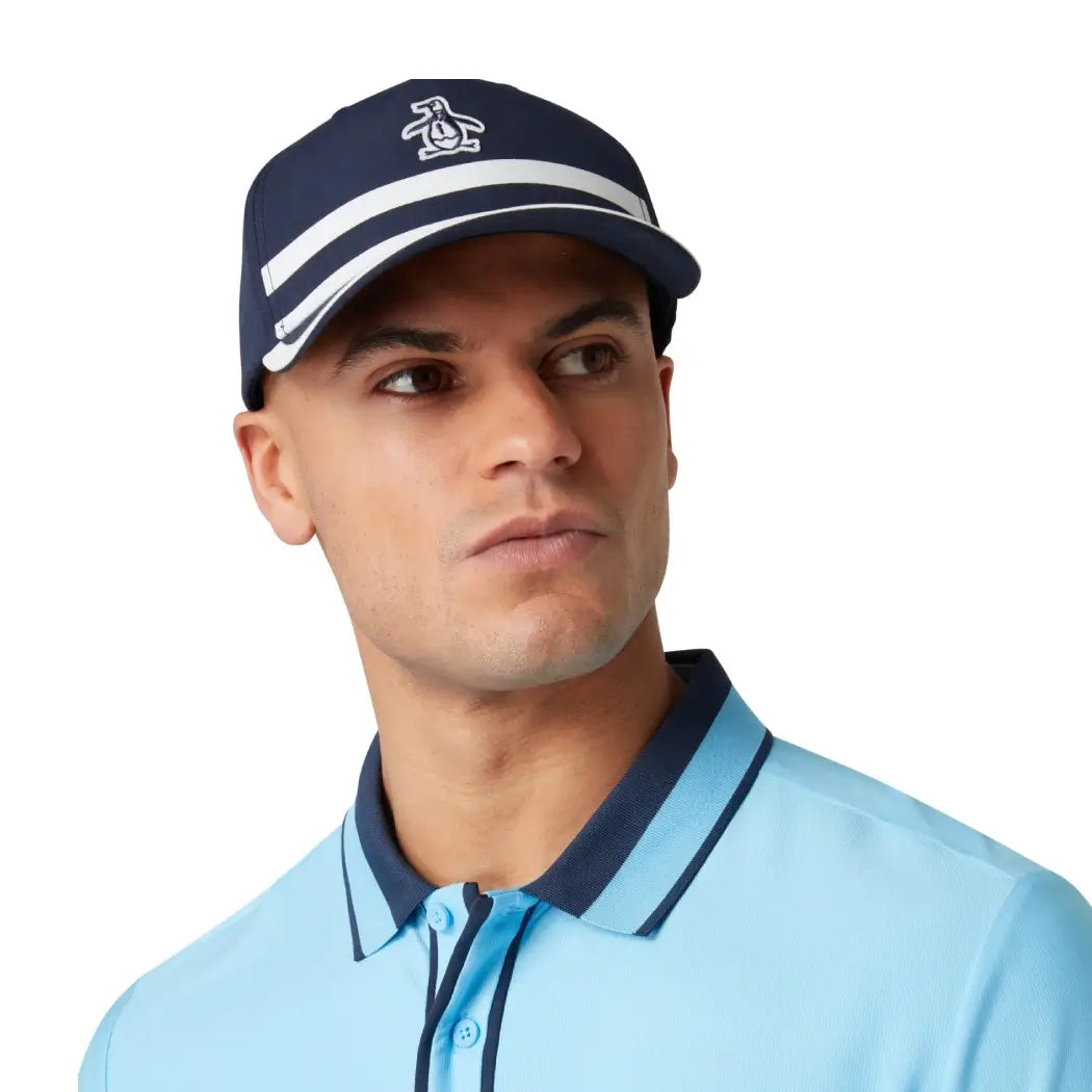 Original Penguin Palm Springs Earl Snapback Caps Navy